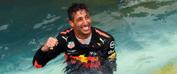 Danirl Ricciardo Red Bull Monaco