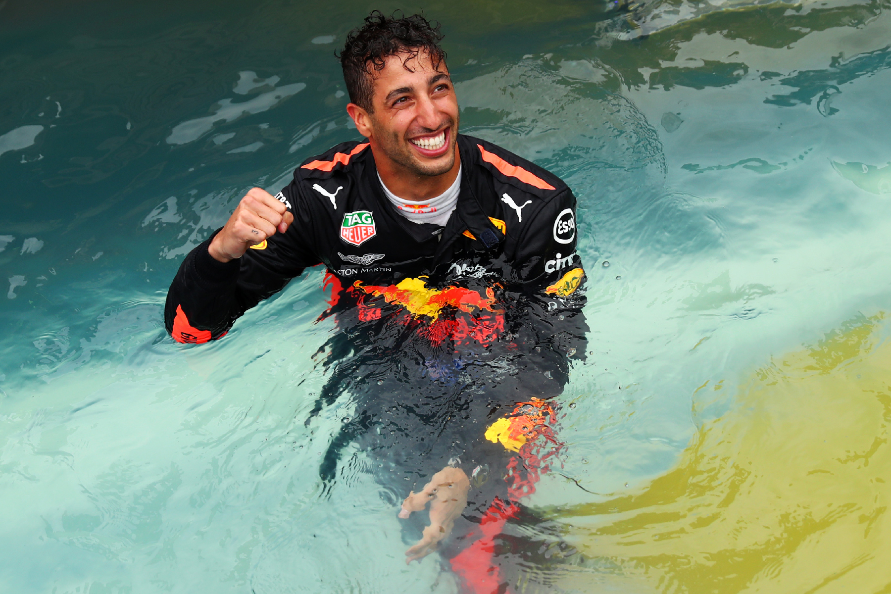 Danirl Ricciardo Red Bull Monaco