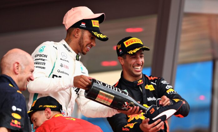 Lewis Hamilton, Daniel Ricciardo