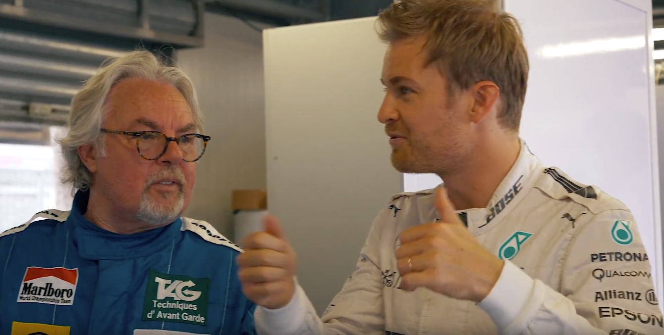 Videón a Rosbergek közös köre Monacóban