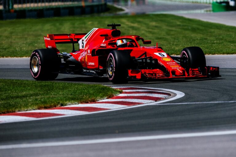Vettel, Ferrari, Kanada