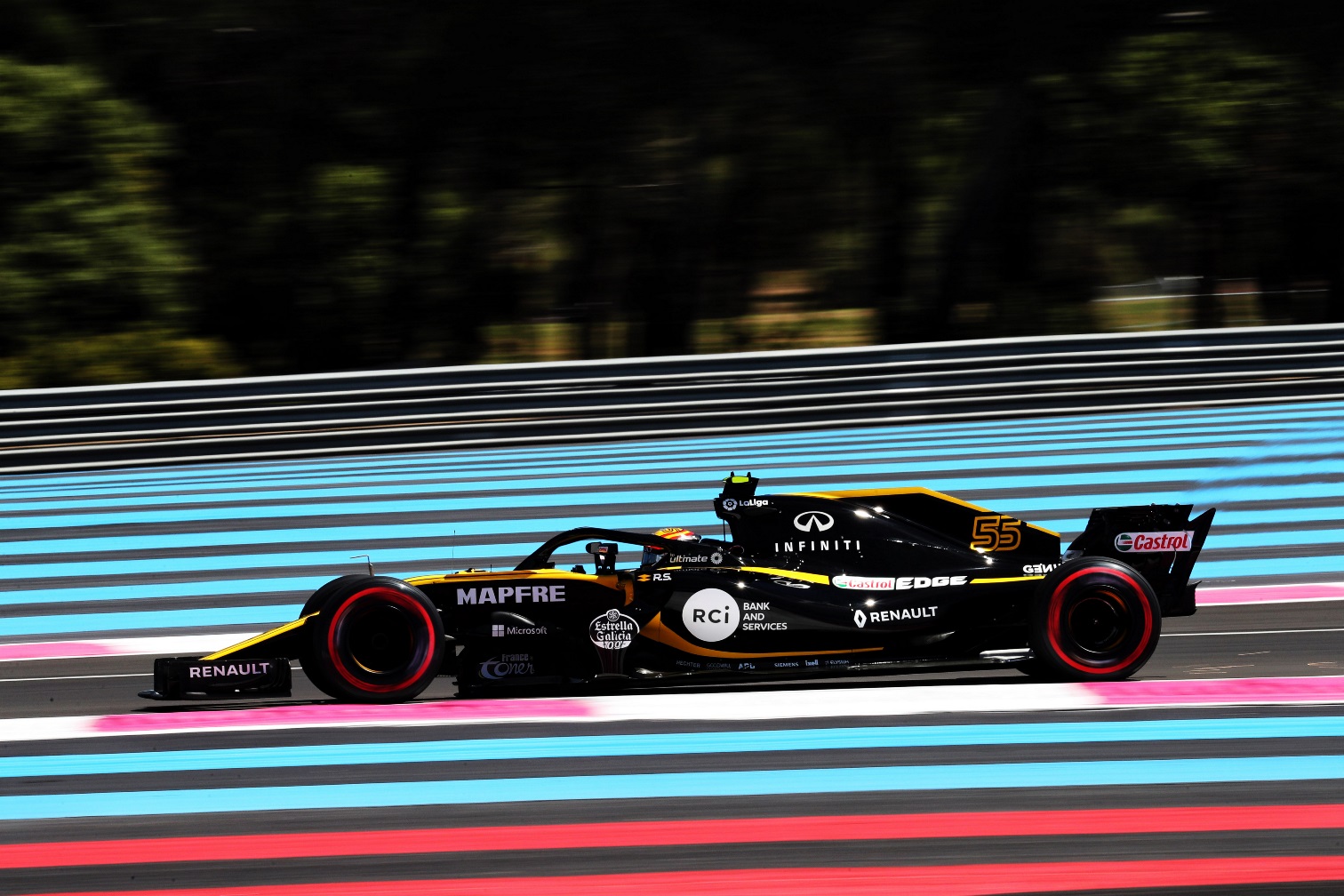 Mint a csiszolópapír, olyan Paul Ricard – Sainz