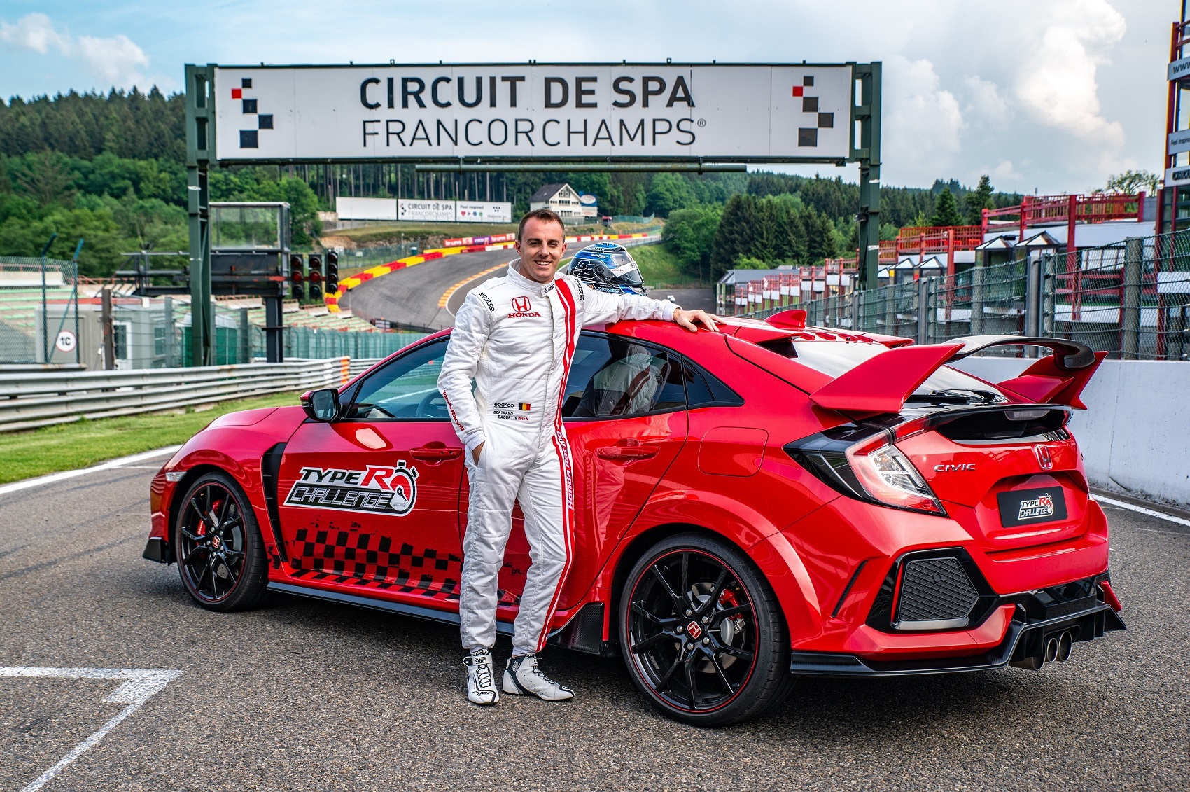 Az Eau Rouge-hoz ért a 2018-as Type R Challenge