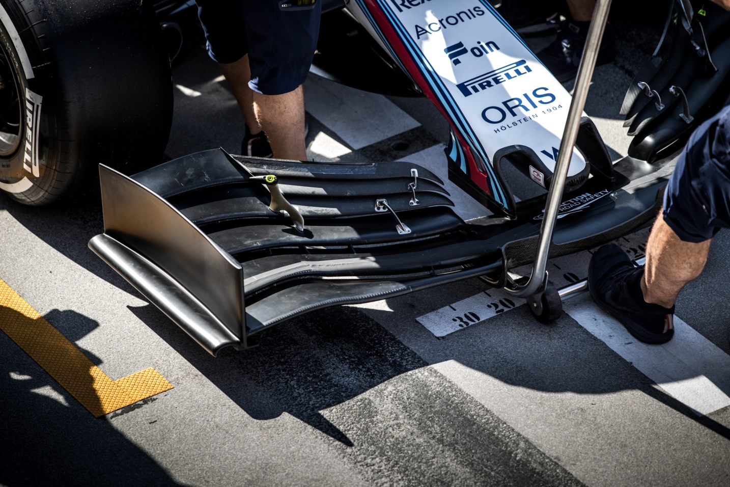 2019-es szárnyat tesztelt a Williams – fotókkal!