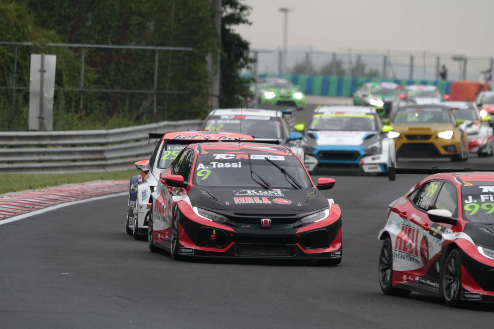 Tassi Attila ismét izgalmas perceket okozott a Hungaroringen