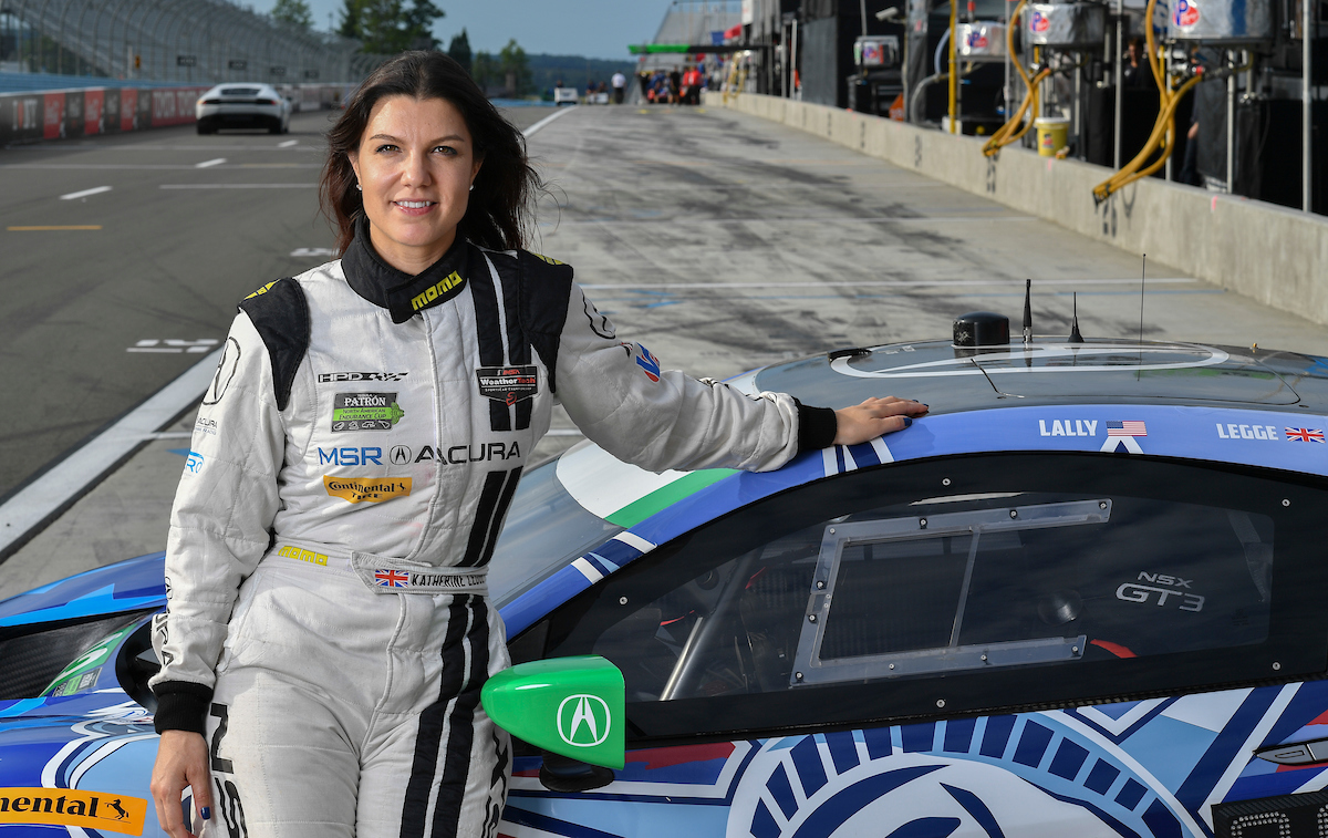 Egy nő a Jaguar I-PACE eTrophy első nevezője!