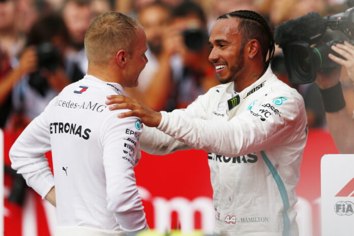 Lewis Hamilton, Valtteri Bottas, merecdes