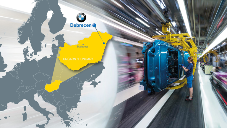 A BMW új gyárat épít Debrecenben
