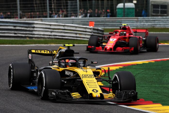 Sainz, Renault, Spa