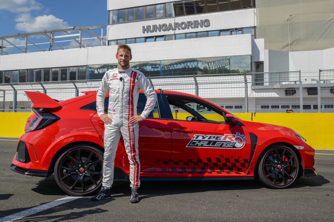 Jenson Button Civic Type R Challenge