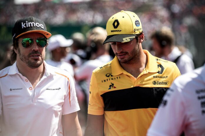 carlos sainz, fernando alonso, red bull