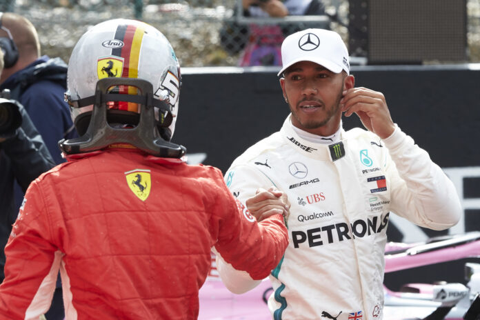 Sebastian Vettel Lewis Hamilton