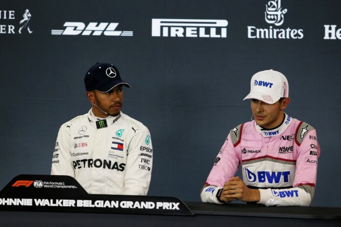 Ocon, Hamilton