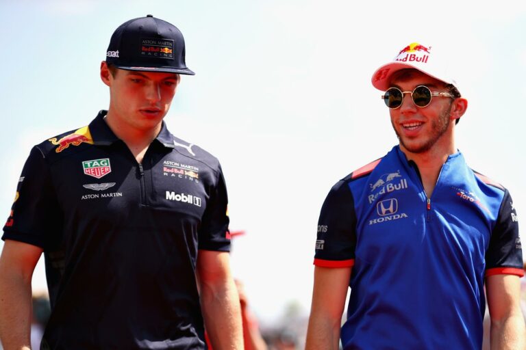 Verstappen, Gasly, Red Bull