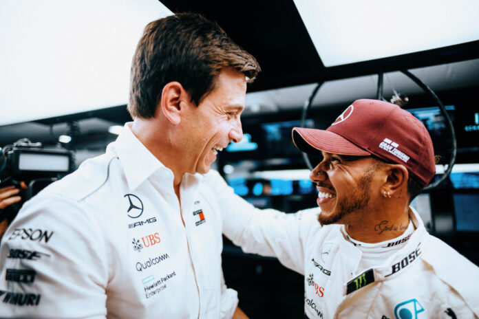 Lewis Hamilton, Toto Wolff