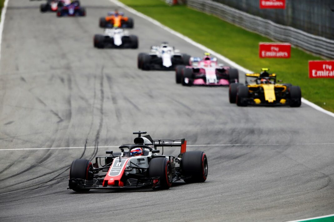 Grosjean, Haas, Monza