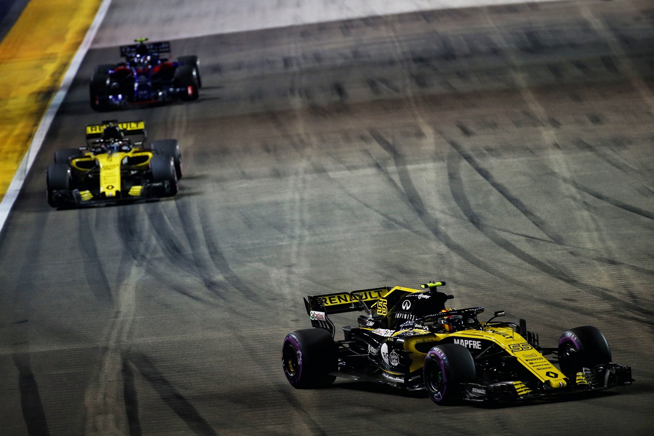 A Renault elégedett a szingapúri dupla pontszerzéssel