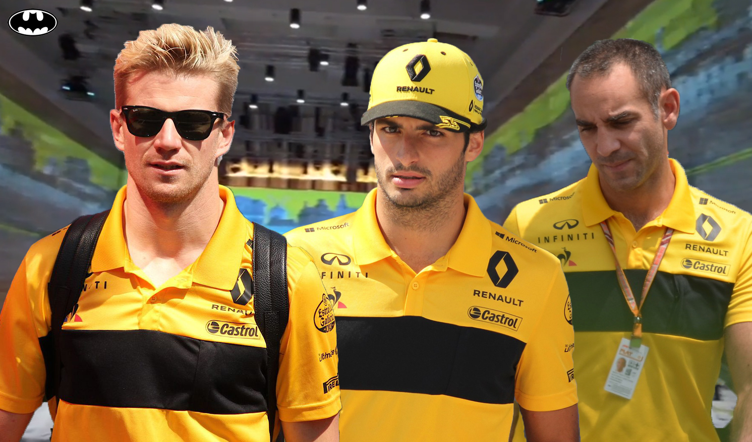 A Renault pilótái és Cyril nem megszokott módon érkeztek és válaszoltak
