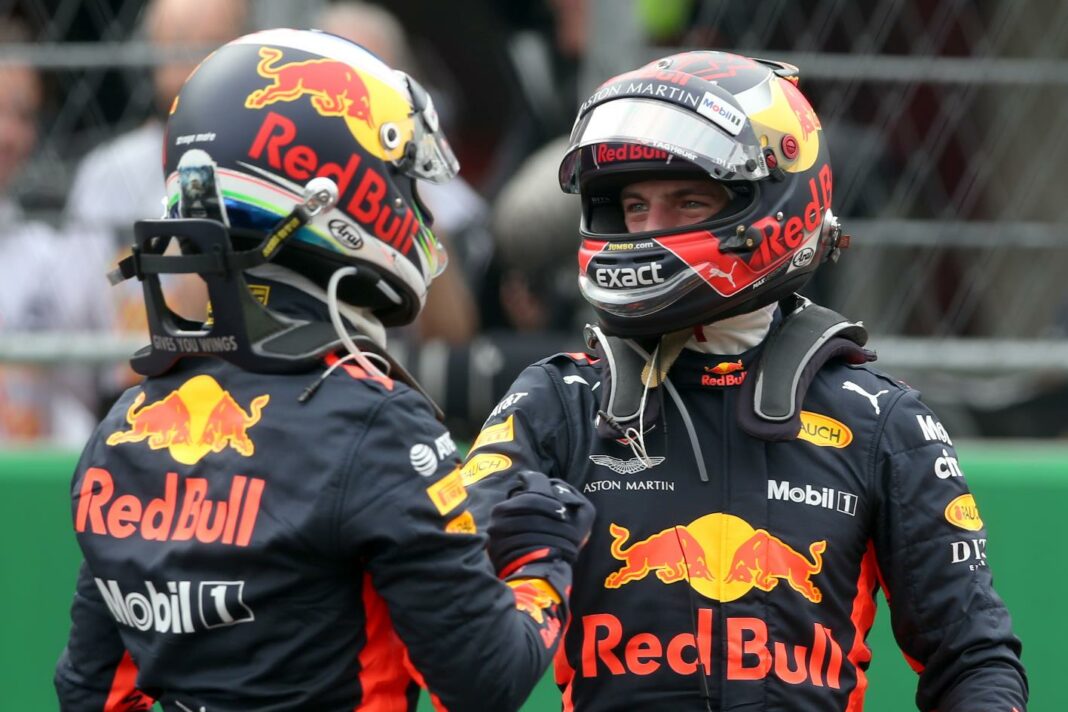 Ricciardo, Verstappen, Red Bull, Racingline