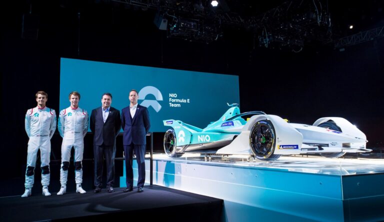 A NIO is bemutatta új Formula E autóját