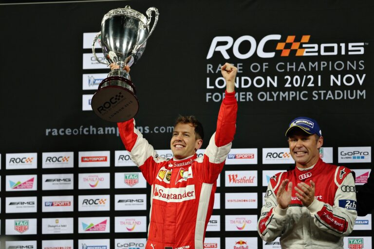 , Race Of Champions, Sebastien Vettel, racingline, racingline.hu, racingline
