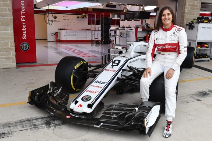 Tatiana Calderon, racingline, racingline.hu, racingline