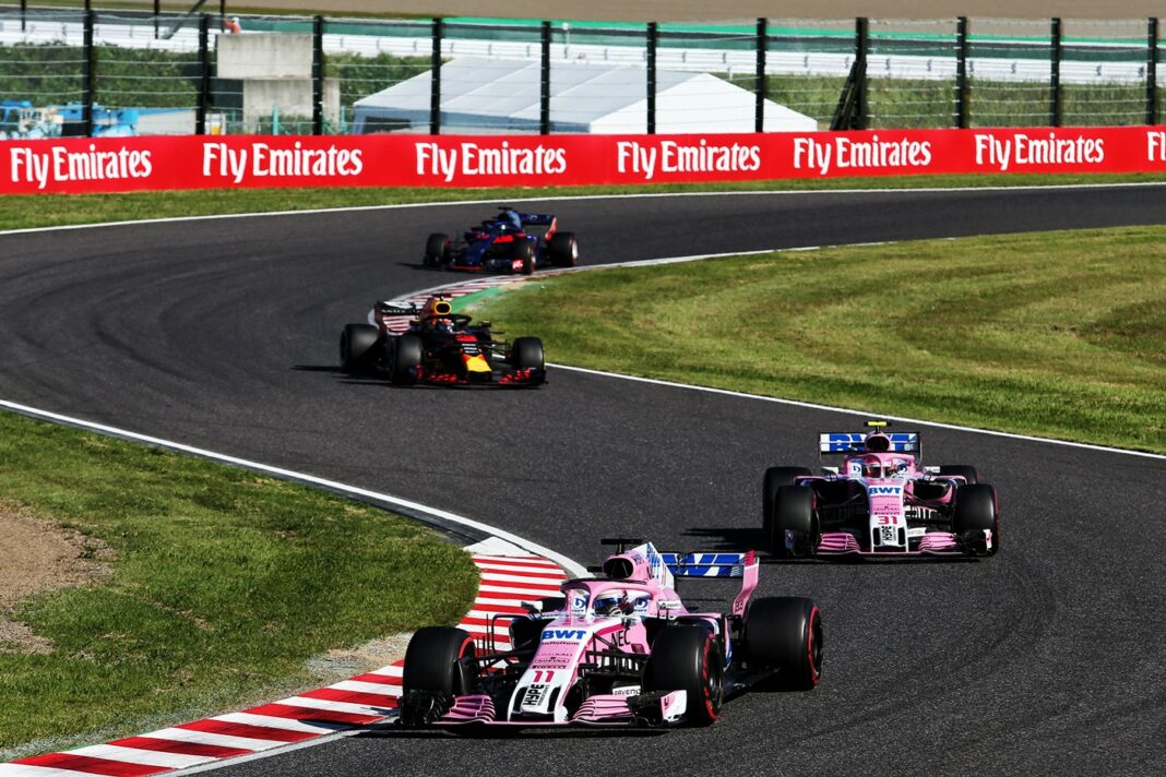 Force India, Szuzuka, Racingline