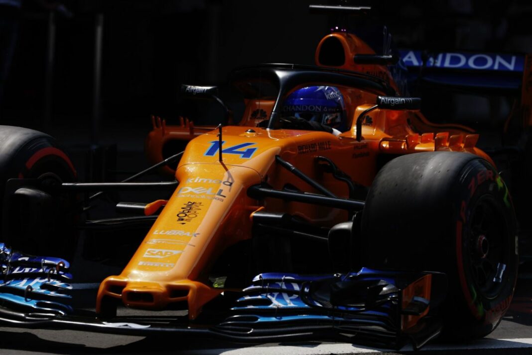 Alonso, McLaren, Racingline