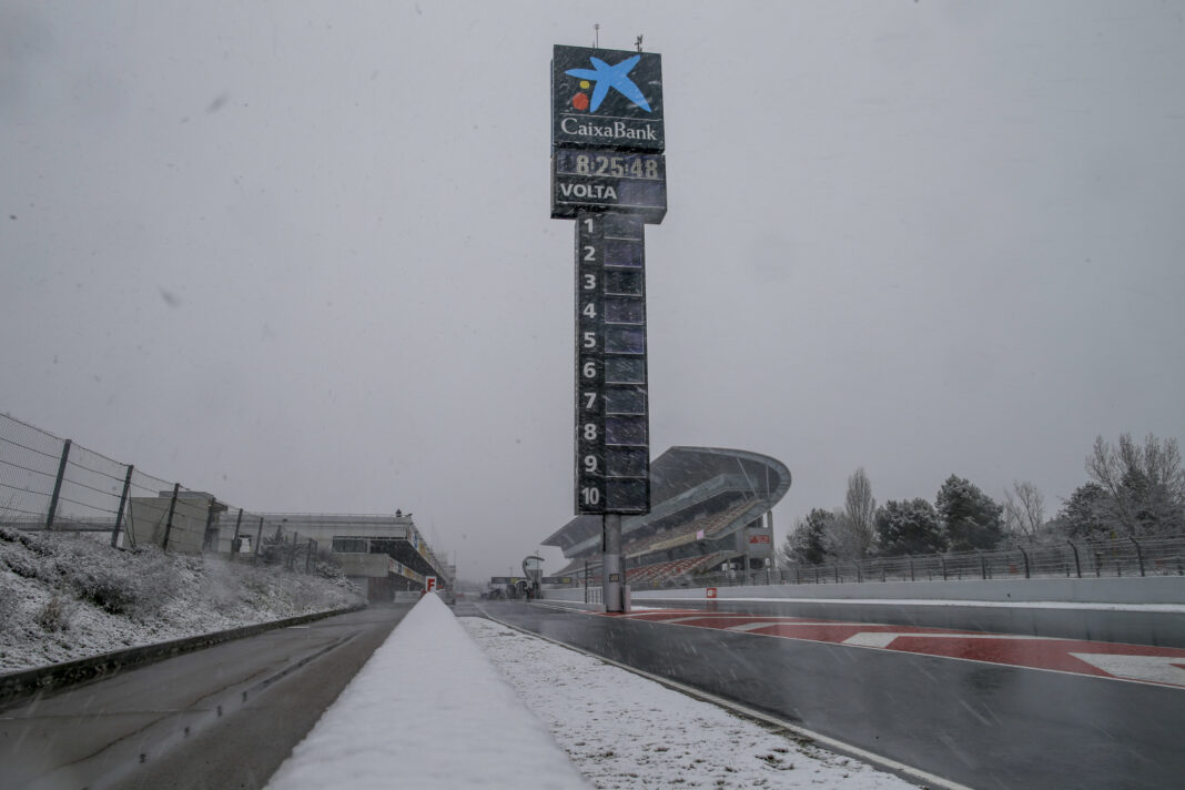 F1, Barcelona, téli teszt