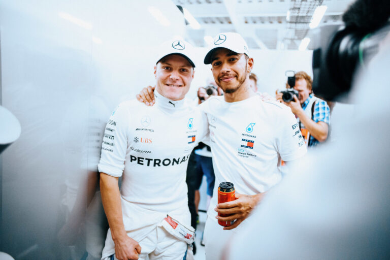 Bottas, Hamilton, Mercedes