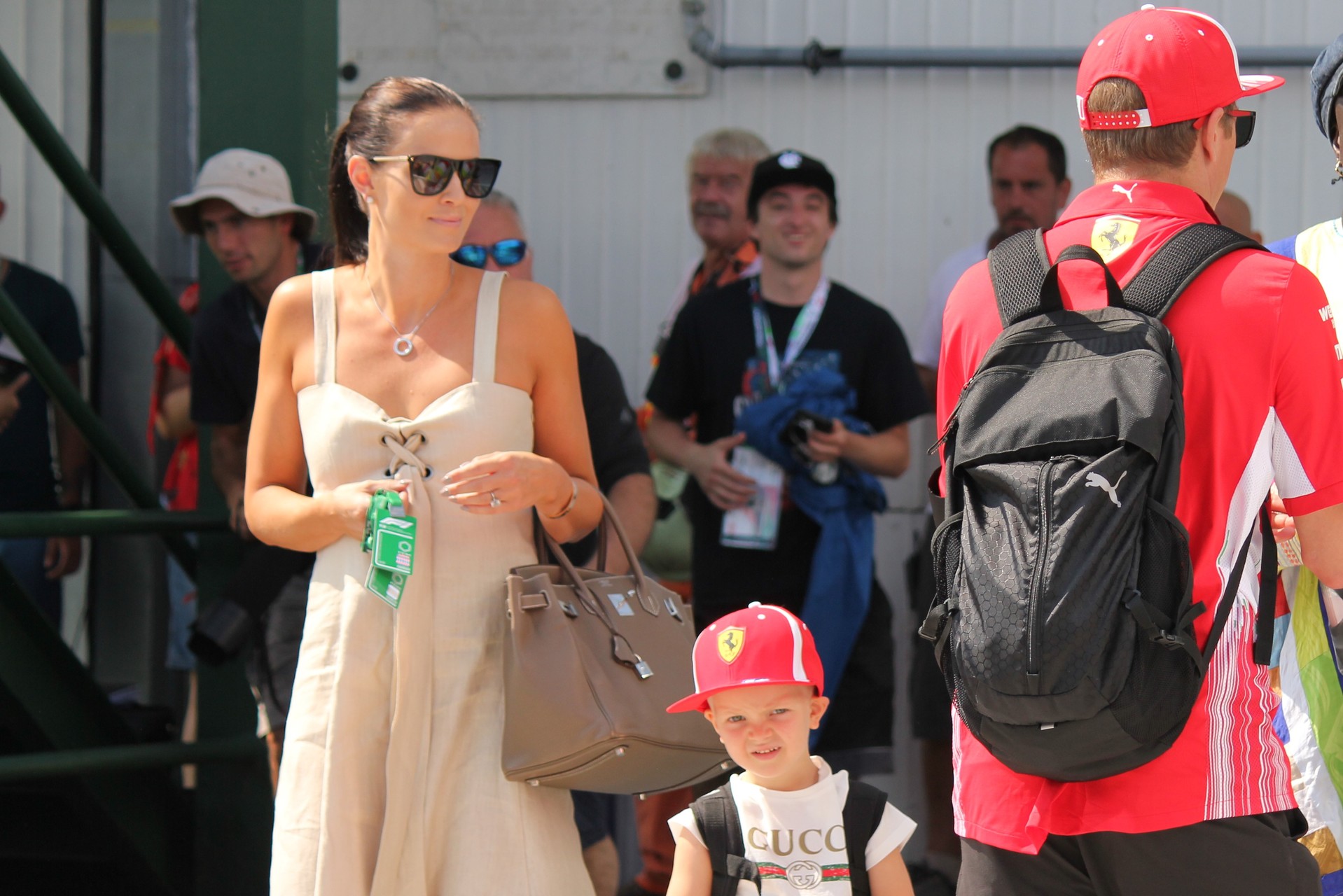 Minttu Räikkönen örül férje visszavonulásának