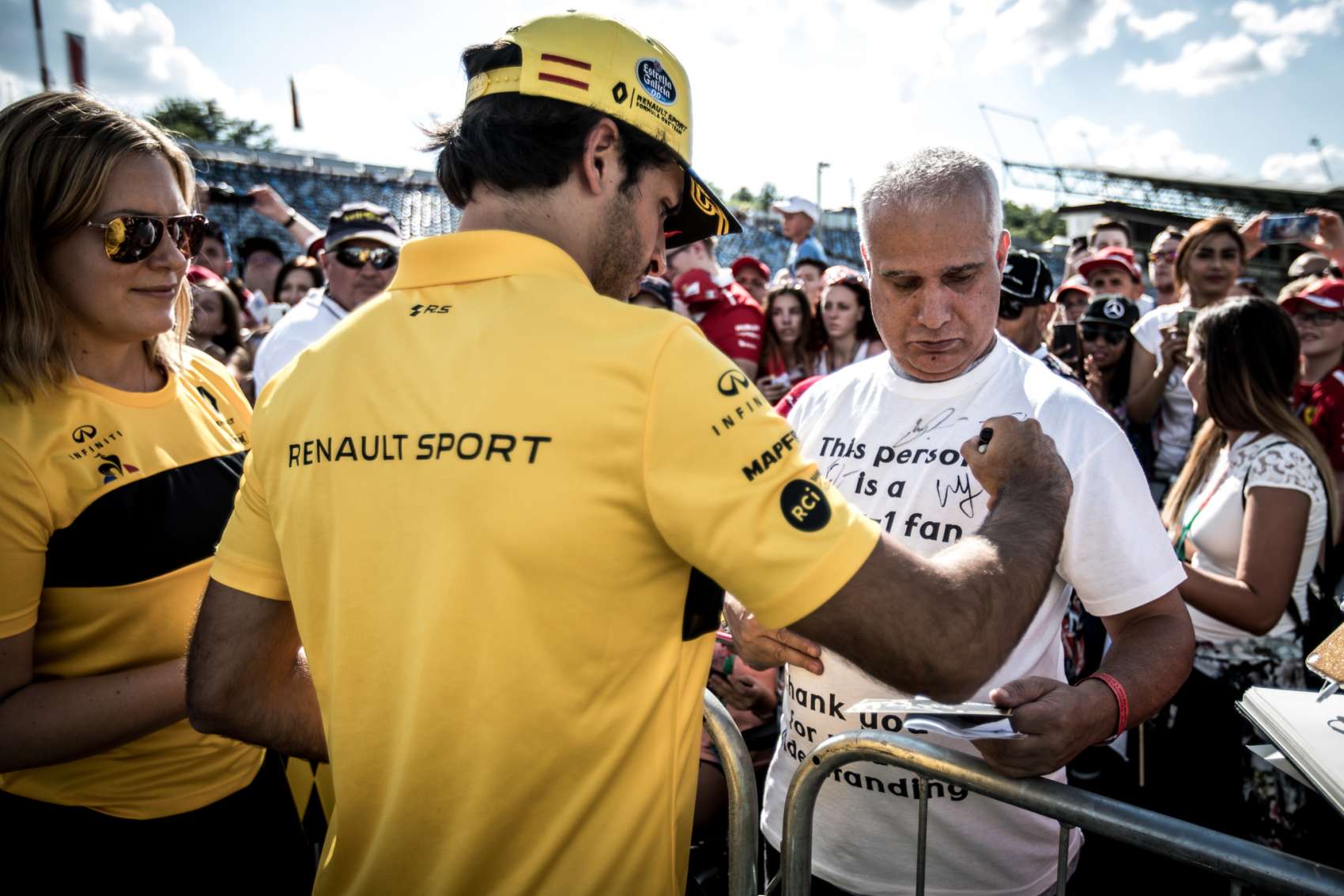 Sainz és Hülkenberg utolsó közös ökörködése