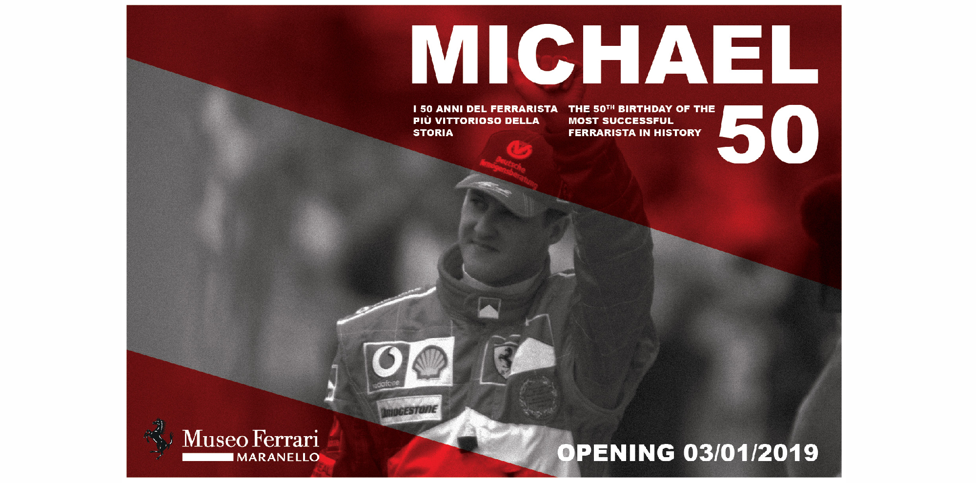 Michael 50: Schumacher kiállítással készül a Ferrari