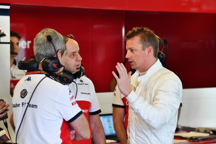 Kimi Raikkönen, Sauber, Racingline