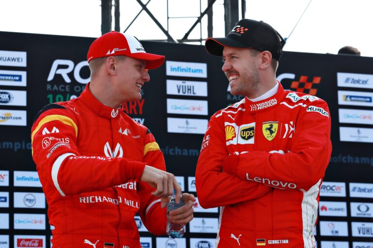 Vettel: Mick Schumacher megérdemli, hogy vezethesse a Ferrarit