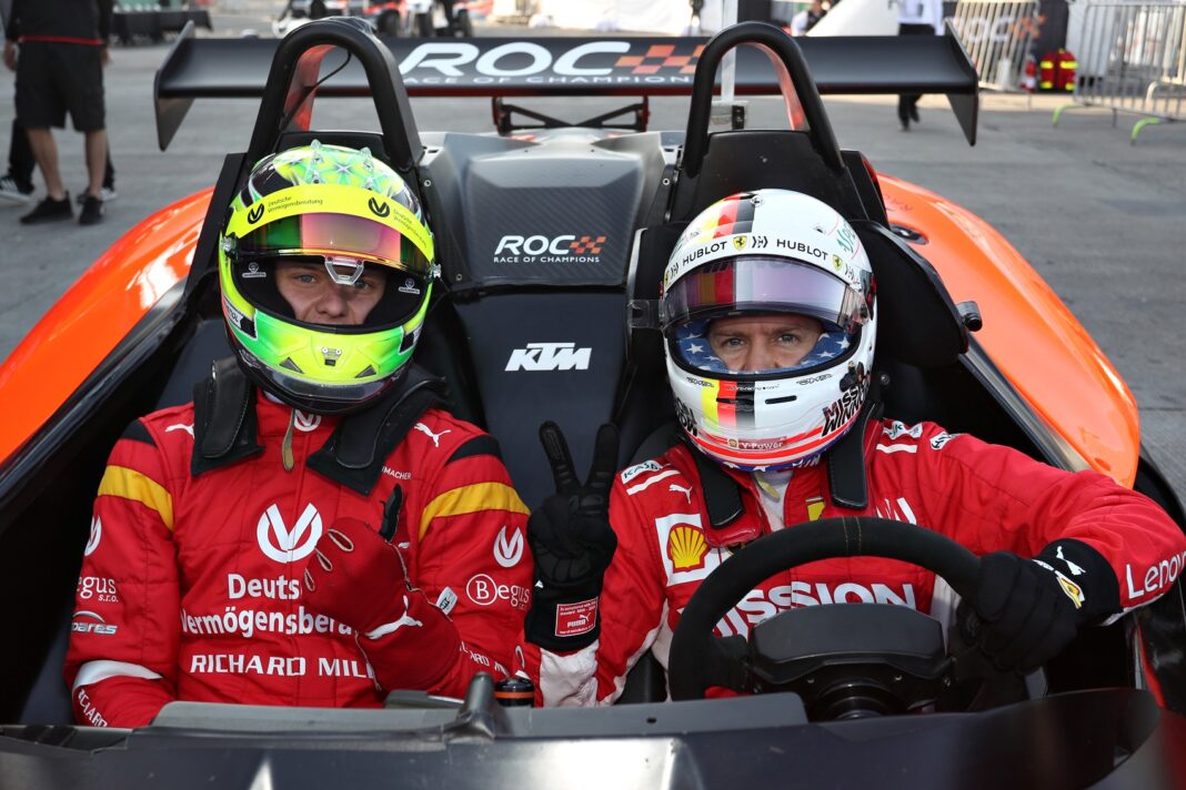 Mick Schumacher, Sebastian Vettel, roc, racingline, racinglinehu, racingline.hu