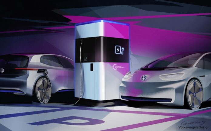 mobil elektromos töltőállomás, volkswagen, racingline.hu, racingline, racinglinehu