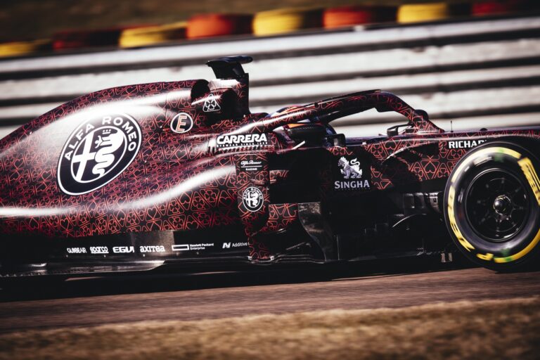 Alfa Romeo Racing F1 racingline. racinglinehu, racingline.hu