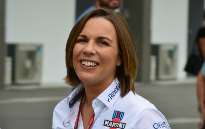 Claire Williams racingline. racinglinehu, racingline.hu