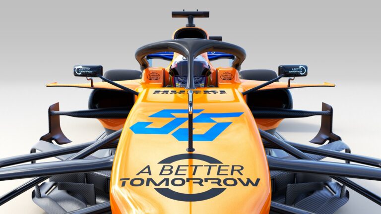 A Better Tomorrow, McLaren MCL34 racingline. racinglinehu, racingline.hu