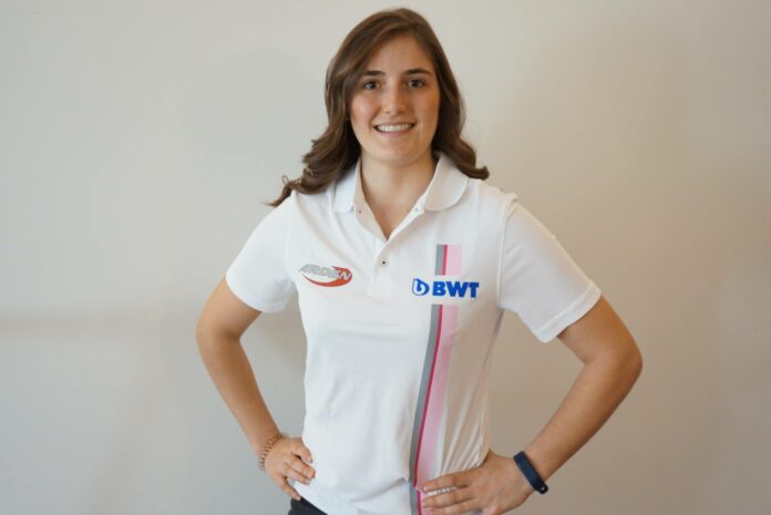 Tatiana Calderon formula 2 racinglinehu, racingline, racingline.hu