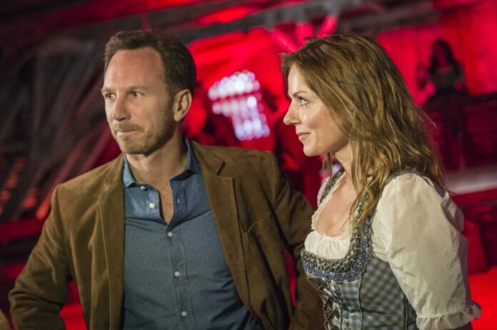 geri horner, christian horner