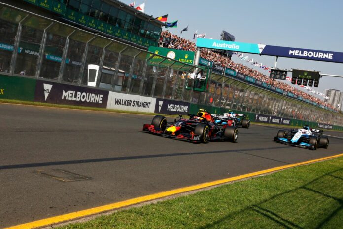 Pierre Gasly, Robert Kubica, George Russell, rajtlámpa, racingline, racinglinehu, racinglline.hu