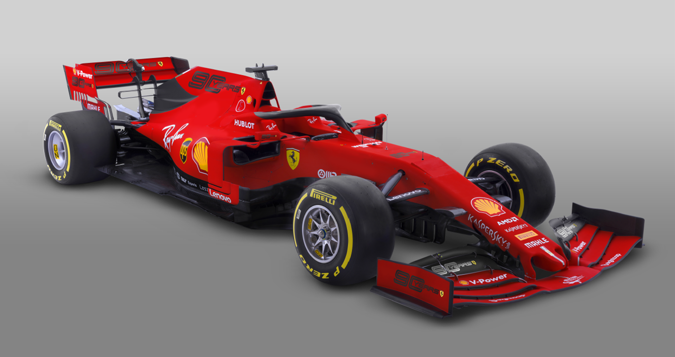 Lecserélte autóján a Mission Winnow feliratot a Ferrari