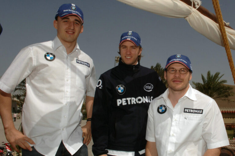 Nick Heidfeld,, Jacques Villeneuve, Robert Kubica, racingline.hu