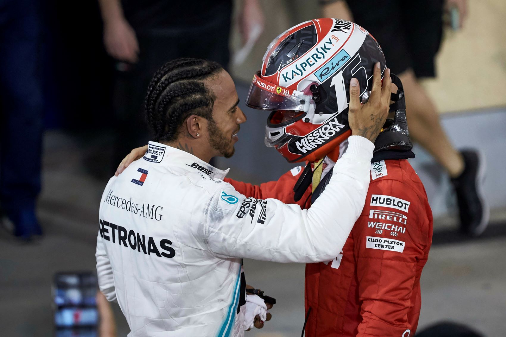 Villeneuve szerint Hamilton csak azért volt kedves Leclerc-hez mert vette a kamera