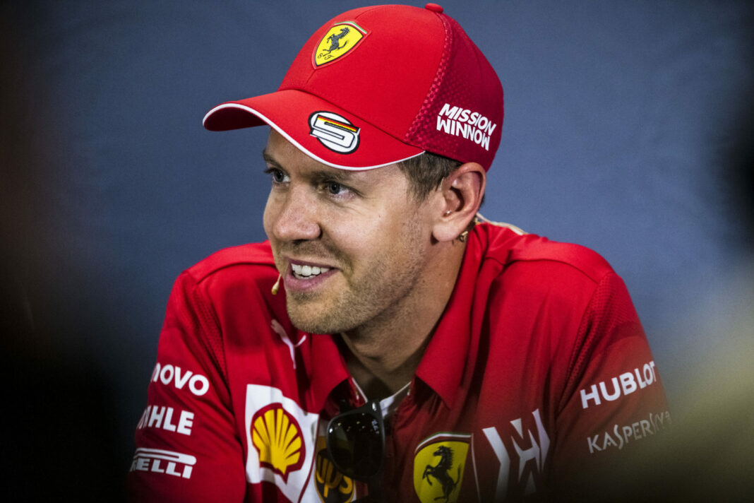 Sebastian Vettel, Ferrari, Interlagos racingline, racinglinehu, racingline.hu