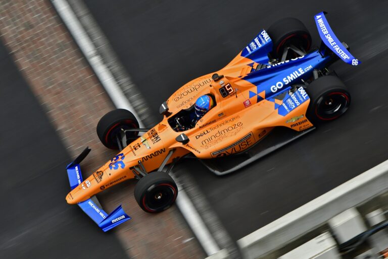 Fernando Alonso Indy 500, racingline, racinglinehu, racingline.hu