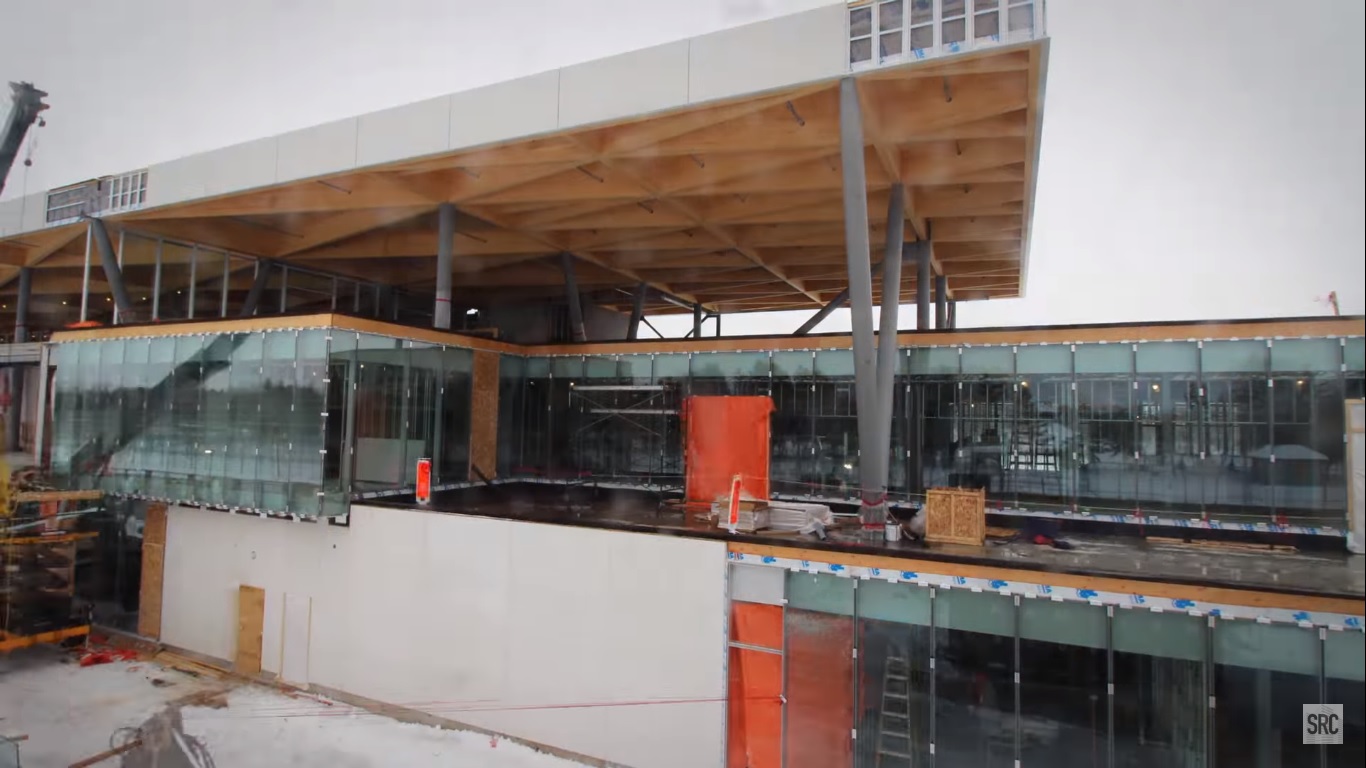 Íme az új paddock épülete a Circuit Gilles-Villeneuvenek!