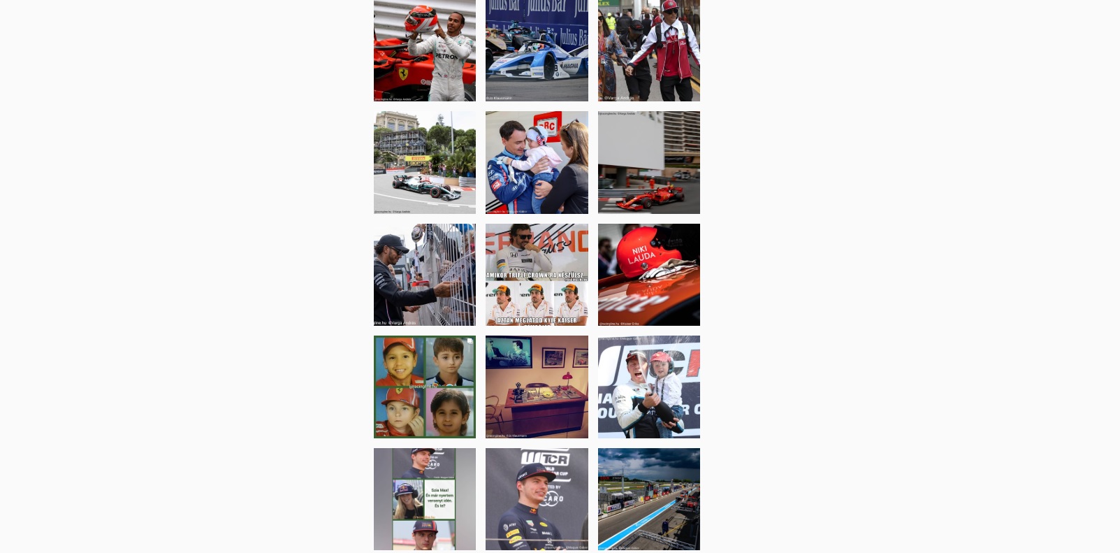 Családi képek taroltak az Instagram oldalunkon májusban